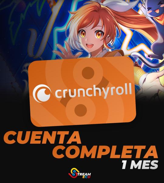 Crunchyroll Completa Mensual